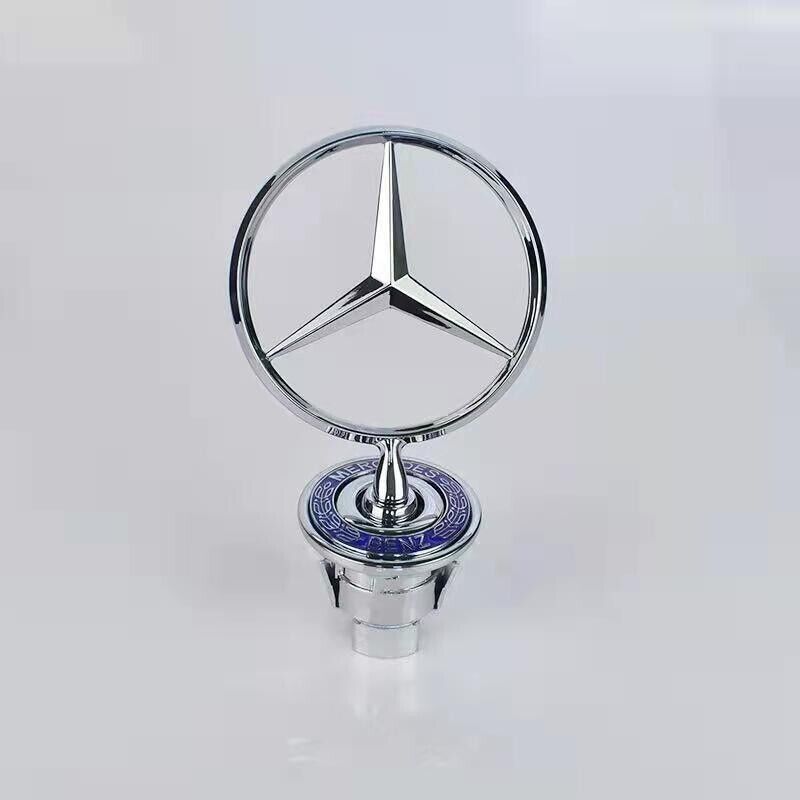Mercedes sølv emblem