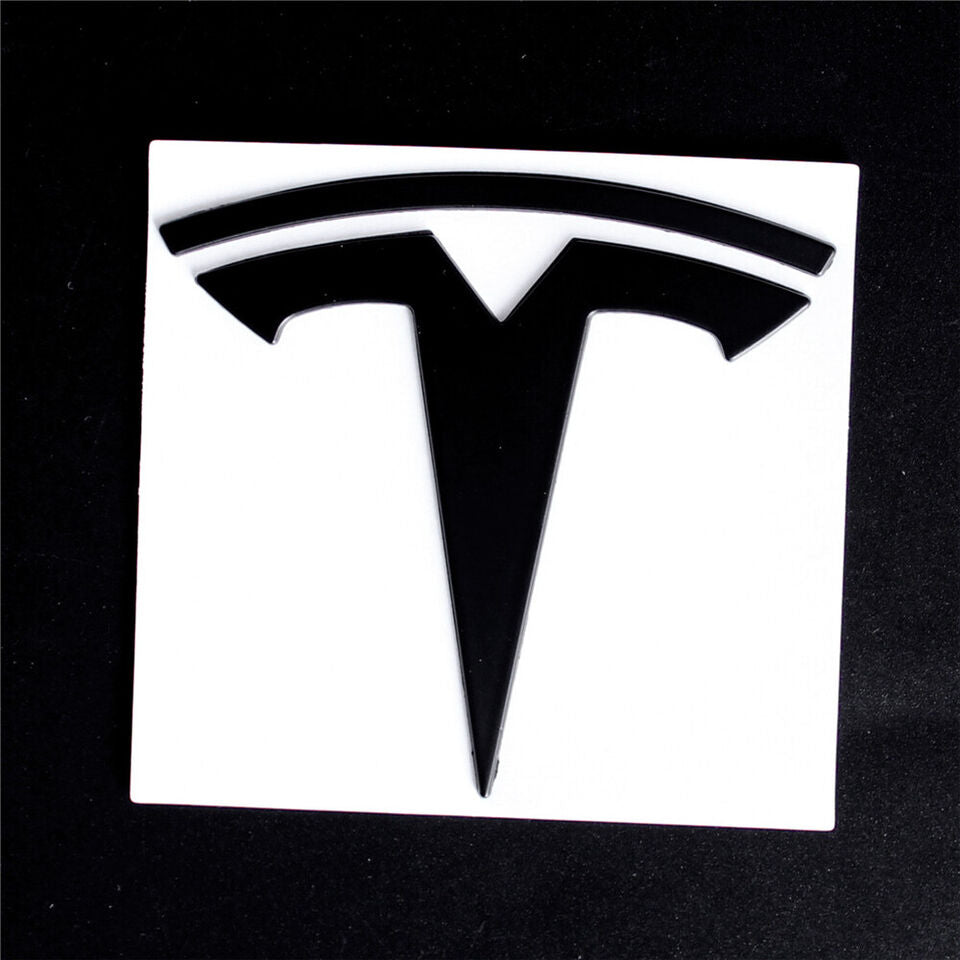 Tesla logo sort sæt