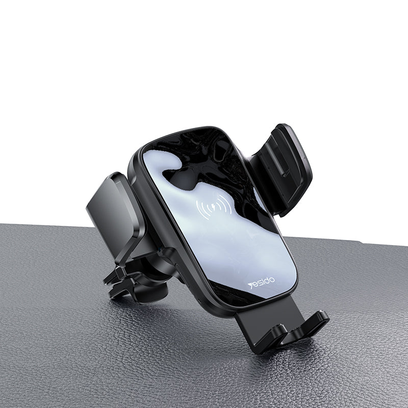 15W trådløs mobilholder med kabel