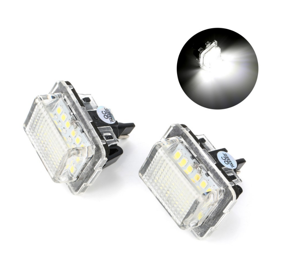 Mercedes led nummerpladelygte
