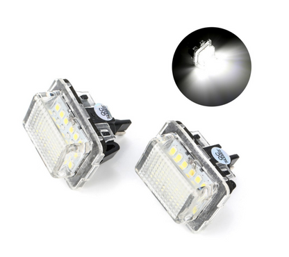 Mercedes led nummerpladelygte