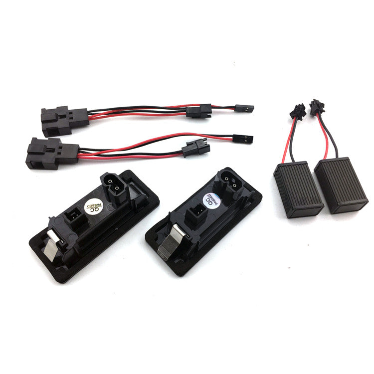 Audi led nummepladelygte canbus