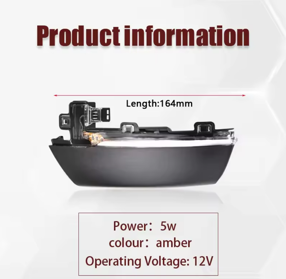 LED Dynamisk blinklys Polo 6C/6R