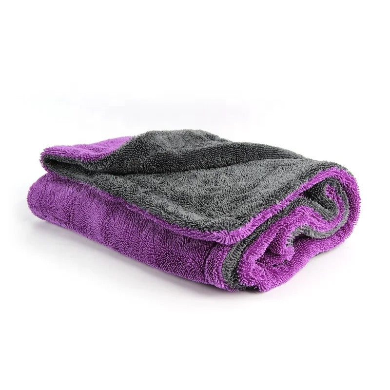 Mikrofiber tørrehåndklæde til bil- 50 x 70 cm - 1200 GSM