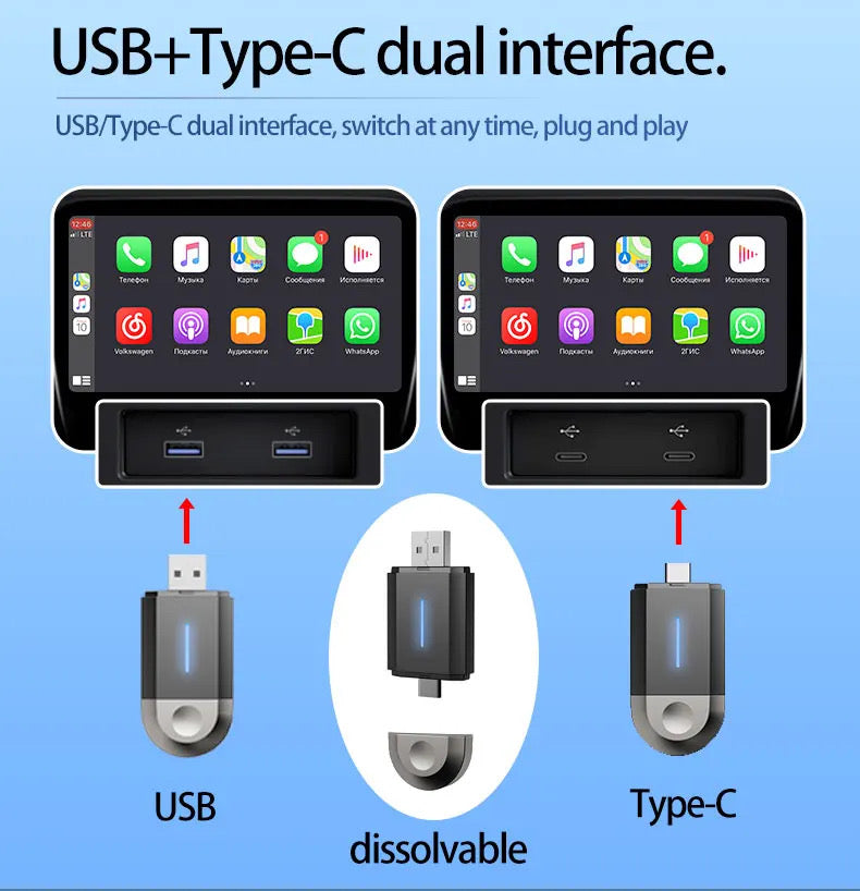 Trådløs CarPlay