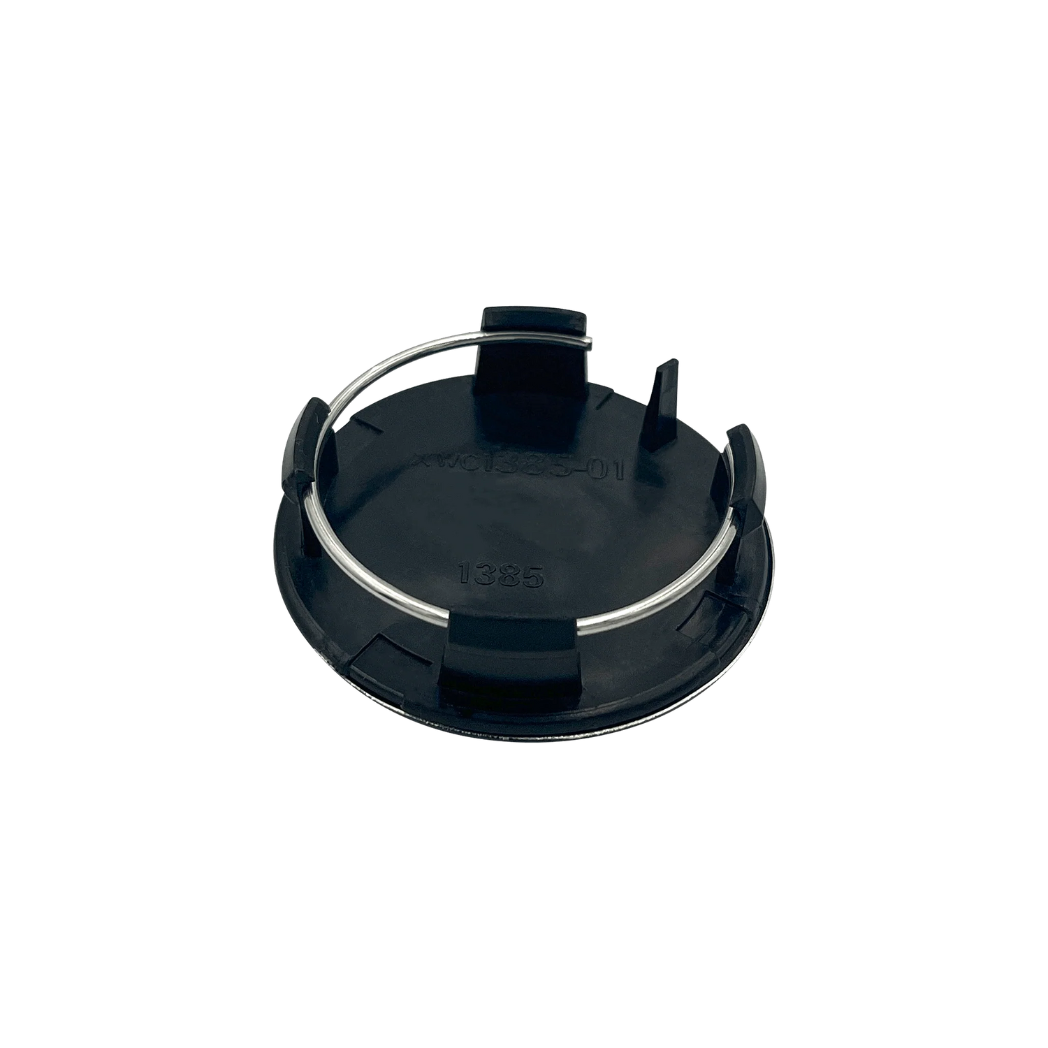 4 stk. Chrome Tesla Centerkapsler 57mm