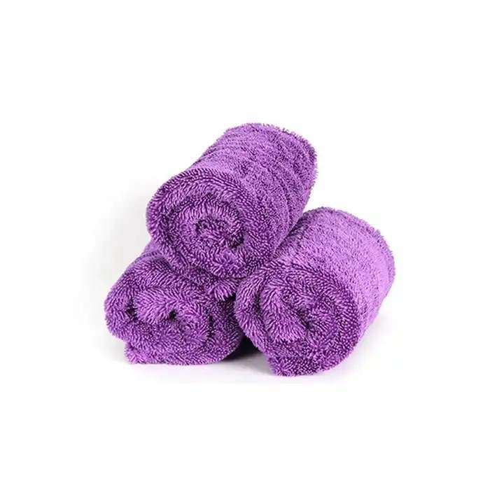 Microfiber tørrehåndklæde til bil- 40 x 40 cm - 1200 GSM