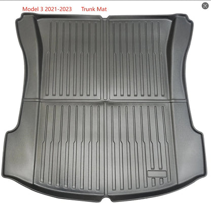 Komplet All weather måttesæt Tesla 3 model 2021-2023 (6 stk)