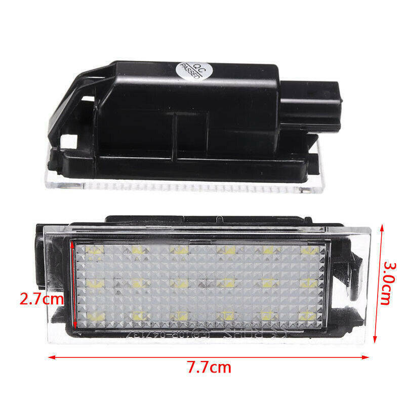 Renault led nummerpladelygte