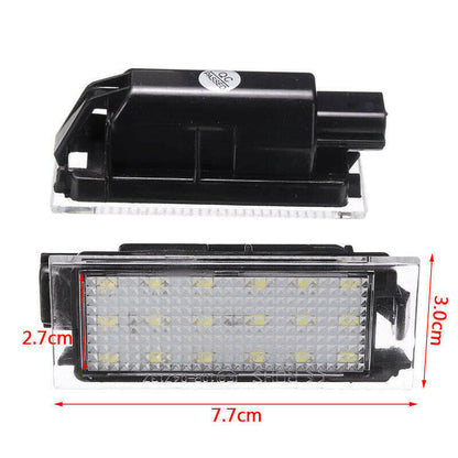 Renault led nummerpladelygte