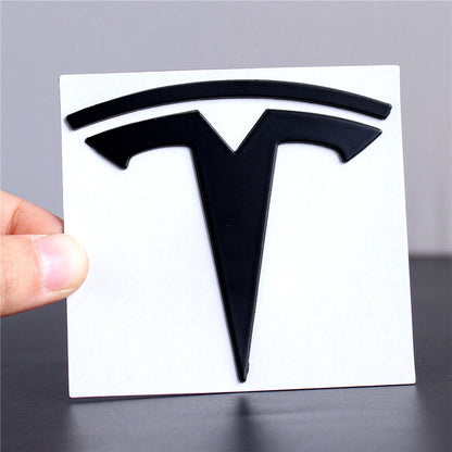 Tesla 3 emblem sort sæt