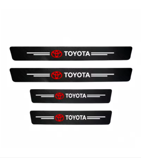 Toyota indstigningslister - 4 stk
