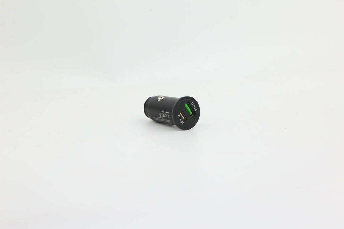 12V USB-C &amp; USB-A adapter hurtig oplader