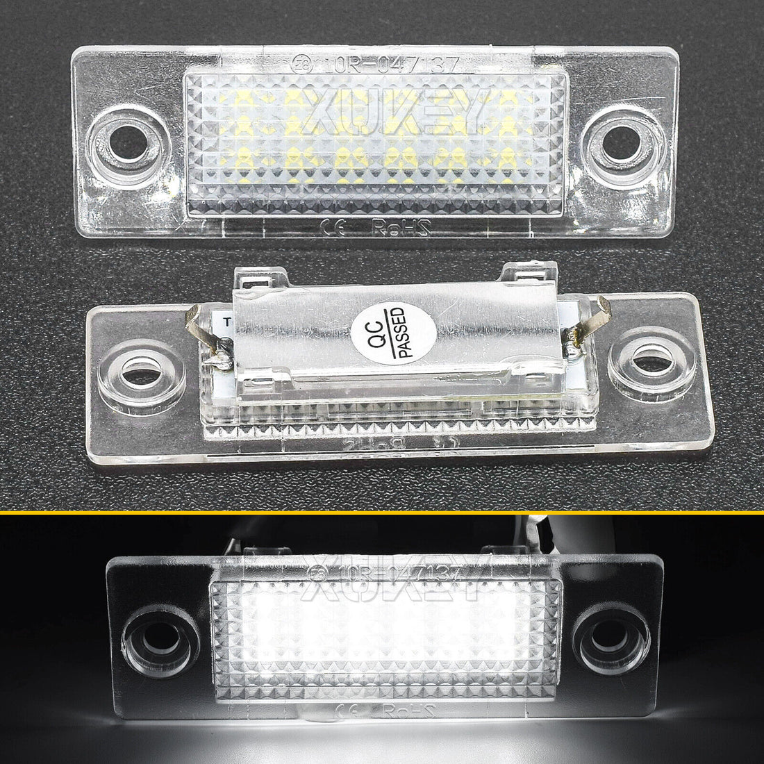 VW Caddy led nummerpladelygte
